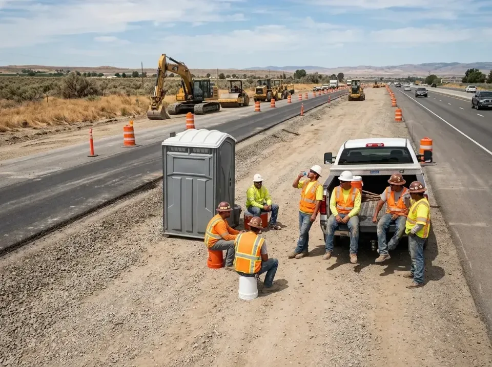 highway-road-construction-crew-007 — frequently asked questions, Porta Potty and Restroom Rentals in Catalina Foothills, AZ